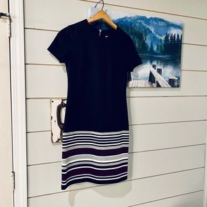 Calvin Klein mini dress, back zipper SZ 4P